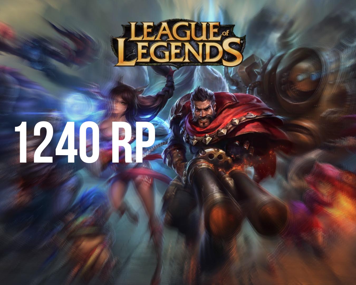 League of Legends 1240 RP