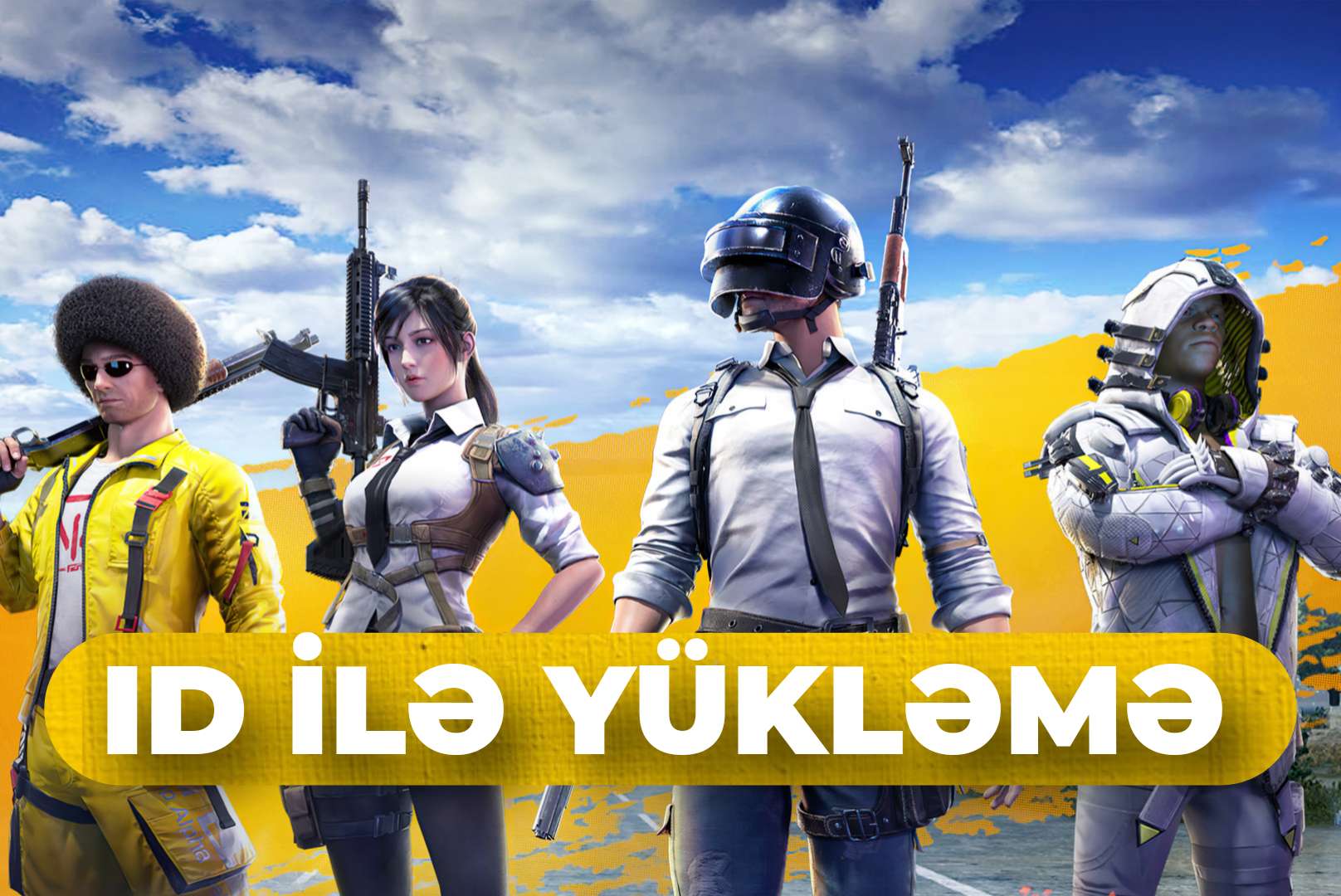 PUBG Mobile ID İlə Yükləmə